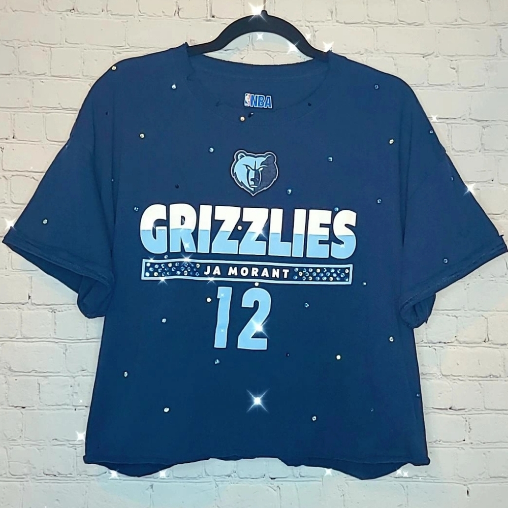 Memphis Grizzlies Crop Tee